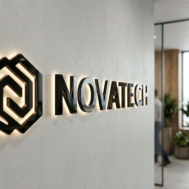 Letras en acrílico para negocios en Monterrey – señalética corporativa 3D