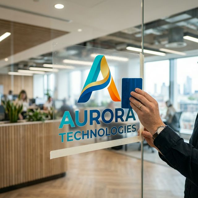 Vinil adhesivo para negocios en Monterrey – decoración y branding